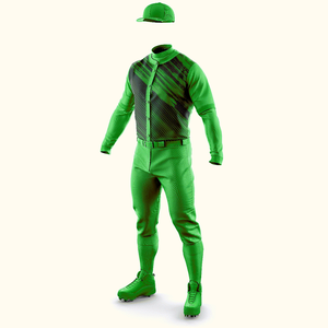 Uniforme de baseball léger personnalisé avec logo, respirant, prix abordable, pour hommes - Product Image 5