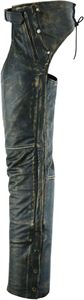 Leather <b>Chaps</b> for Men and Women Western Style Premium Heavy Buffalo Leather Women - Product Image 2