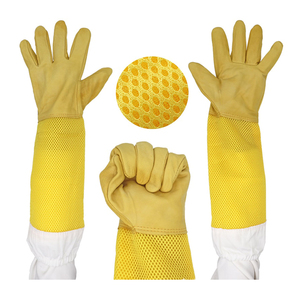 Gants d'apiculture en cuir de haute qualité, résistants à l'usure, équipement de sécurité - Product Image 3