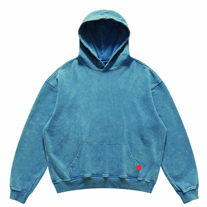 Vente Flash : Sweat à Capuche Homme Luxe Hiver Qualité Supérieure, Coupe Oversize Effet Délavé, 100% Coton, Vente en Gros - Product Image 5