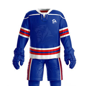 Uniforme de hockey sur glace fourni directement par l'usine, meilleur prix, vêtements d'équipe pour adultes - Product Image 5