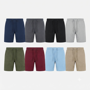 Shorts de sport pour hommes respirants, de haute qualité, à séchage rapide, pour l'entraînement, le jogging, la gym, le fitness, avec taille élastique et couleur unie - Product Image 6