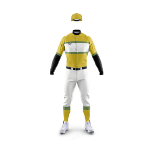 New Arrival 100% <b>Polyester</b> Baseball Uniform Best Quality Customized Logo Team Wear Baseball Uniform for Unisex OEM - Product Image 2