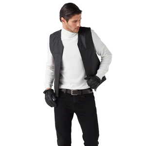 Chaleco de Cuero Vacuno Hecho a Medida, para Hombre, Corte Ajustado, Informal, de Invierno, Transpirable, de Alta Calidad, Hecho en Pakistán - Product Image 5