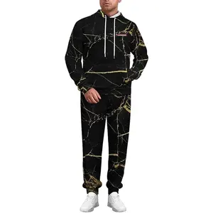 Wholesale best men tracksuit suppliers cheap custom pullover hoodie sweatshirts and joggers set men jogging tracksuit sweats