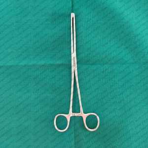 Pince utérine Armytage verte de 8 pouces la plus vendue, en acier inoxydable, pour gynécologie et obstétrique, certifiée CE - Product Image 1