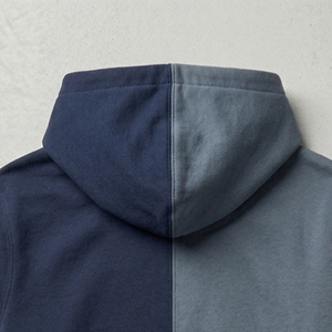 Sweat-shirt à capuche zippé pour homme, couleur unie, en polaire, coupe classique, pour l'automne, confortable - Product Image 2