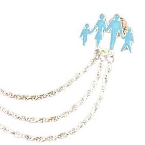 Ensemble Chapeau et Broche Jack and Jill pour Femme – Casquette Tendance avec Voile et Chaîne, Accessoire de Coiffure Déclaration - Product Image 4