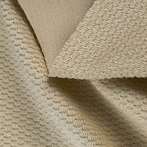 Premium Dyed French Terry <b>Fabric</b> <b>Medium</b> Weight Knitted Rib Solids Absorbent Home Textile Cotton <b>Fabric</b> - Product Image 4