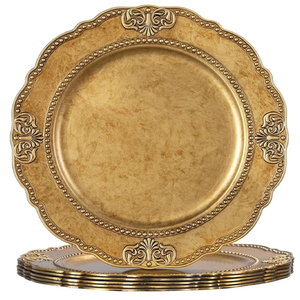 Plato de cobre texturizado con diseño de estrella radiante, borde ondulado orgánico y aspecto audaz. Muy disponible a precio de mayorista ahora. - Product Image 4
