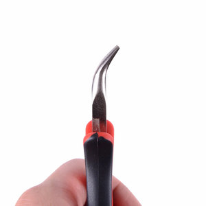 Bend Tip Plier Essential Diy Hair Extension Tool For Micro <b>Rings</b> Links Beads & Feather Hair Extensions Professional <b>Clip</b> - Product Image 4