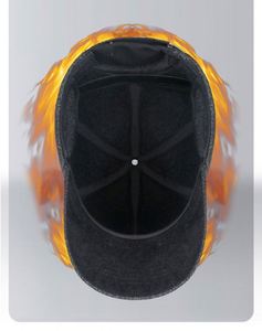 Gorra de Béisbol de 6 Paneles de Algodón y Poliéster para Hombre Mayor, con Logotipo Personalizado, para Invierno, Venta al Por Mayor - Product Image 2