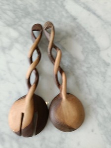 Wooden Measuring Spoon <b>Set</b> With Painted Handles Handmade Kitchen Utensils For Cooking Baking <b>Coffee</b> <b>Tea</b> <b>Sugar</b> Spice Serving - Product Image 3