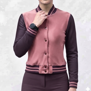 Long Lasting Use <b>Varsity</b> <b>Jacket</b> Multiple Pockets Stretchable Amazing Product Unique Design <b>Women</b> <b>Varsity</b> <b>Jacket</b> - Product Image 1