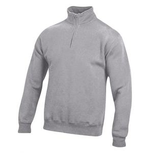 T-shirt de course athlétique unisexe entièrement personnalisable, à manches longues, léger, à séchage rapide, extensible dans les quatre sens, avec fermeture éclair 1/4 - Product Image 1