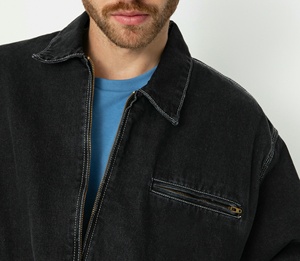 Chaquetas de Trabajo de Lona 100% Algodón Transpirables Personalizadas a Precio de Fábrica al por Mayor - Product Image 4