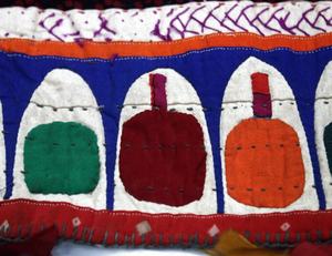 Vibrant Vintage Dowry Kantha Bag Banjara Bolso de compras para mujer - Product Image 5