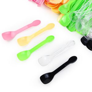 Home Richfull - Cucharas de Degustación Desechables Ecológicas, Biodegradables, Libres de BPA, Impermeables, de Plástico, Mini, para Postres, Helados - Product Image 3