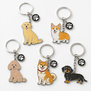 Llaveros Metálicos con Forma 3D de Razas de Perros Personalizadas |   Fábrica de Aleación de Zinc en Vietnam, Certificada por Sedex |   Regalo de Recuerdo para Amantes de Mascotas con Bajo MOQ y Servicio OEM - Product Image 1