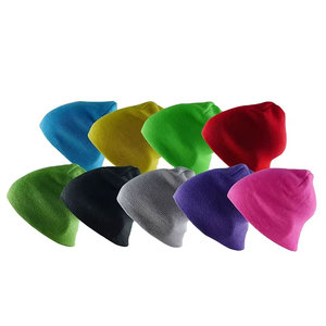 Econex Sports Jacquard Knitted Custom Unisex Winter <b>Beanie</b> Hat Breathable <b>Waterproof</b> Acrylic Street Style Travel 3D Embroidery - Product Image 1