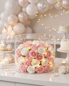 Base Moderna de Plástico para Exhibición de Pasteles con Luz LED, Multifuncional, Brillante, Elegante, Iluminada, para Presentación de Postres y Eventos - Product Image 6