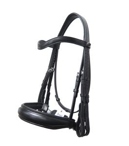 Brida de curva de caballo duradera de alta calidad y banda de Nariz de doma Lisa Producto de precio al por mayor popular - Product Image 1