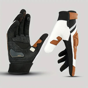 wholesale unisex Full-Finger Leather Cycling <b>Gloves</b> <b>Touchscreen</b> Compatible Adjustable Fit for Summer and winter cycling <b>gloves</b> - Product Image 6