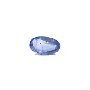 Loose 2.85 Carat Sky Blue Oval Cut Sapphire Gemstone for Fine Jewelry - Product Image 1