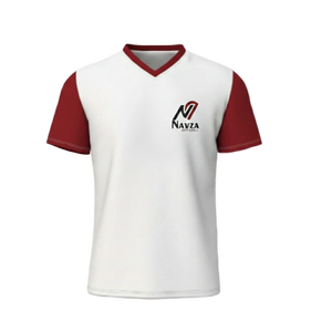 T-shirts à manches courtes pour hommes, coupe classique, col en V, jersey uni, 100% coton, haute qualité, respirant, séchage rapide, avec logo personnalisé - Product Image 2