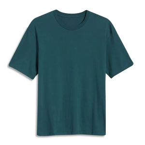 เสื้อยืดผู้ชายแขนสั้นผ้าฝ้ายเนื้อนุ่มระบายอากาศดีใส่สบายสไตล์ลำลองสำหรับฤดูร้อน ใส่ได้ทุกวัน ทรงหลวมเรียบง่ายดูดี - Product Image 6