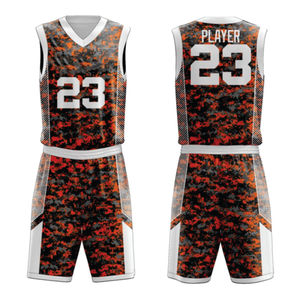 Uniforme de Baloncesto para Hombre, Camisetas y Pantalones Cortos de Baloncesto Hechos a Medida, Ropa Deportiva de Fútbol, 100% Poliéster, Estampado para Adultos, 200 Gramos - Product Image 4