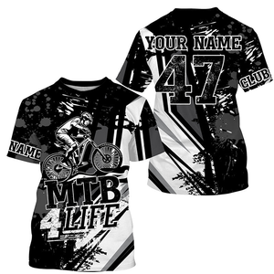 Camisetas de Ciclismo de Montaña Personalizadas con Impresión Digital por Transferencia de Calor, Paneles de Malla Transpirable de Secado Rápido, Directo de Fábrica - Product Image 4