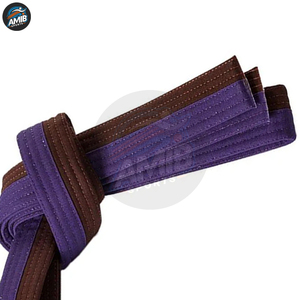 High Quality Solid Color Martial Arts Bjj Belts New Design For Wholesale Price Best Selling Hot Sale Bjj Belts - Product Image 3