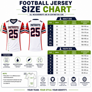 Camiseta de Fútbol Americano Sublimada Personalizada para Equipo, Manga Corta, Secado Rápido, Transpirable, 100% Poliéster, Fabricación OEM, Marca Privada - Product Image 6