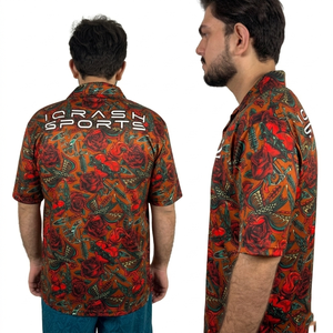 Camisas Casuales para Hombre de Diseño Superior - Tela de Franela de Secado Rápido y Transpirable a Bajo Precio para Venta en Línea, Camisas Sublimadas para Hombre - Product Image 3