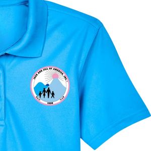 เสื้อโปโลปักลายแจ็คแอนด์จิลสำหรับสุภาพสตรี แขนสั้น คอปก พรีเมียม สวมใส่สบาย เหมาะสำหรับลำลอง ธุรกิจ แฟชั่น ขายส่ง - Product Image 4