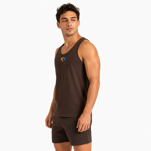Smooth fabric helps maintain comfort during Man Tank <b>Top</b> with gentle feel for weekend wear and summer <b>walks</b> daily wear - Product Image 4