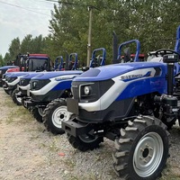 Tractor LOVOL 4x4 Usado de 90HP, 100HP, 120HP, 150HP, 200HP, Maquinaria Agrícola con Implementos Agrícolas Personalizados Opcionales