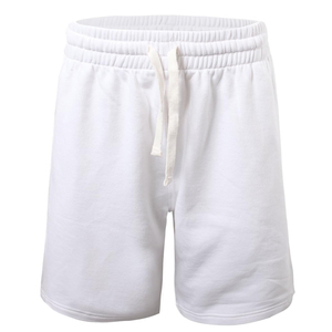 Shorts de sport décontractés pour hommes en coton 100% à séchage rapide, élastiques, unis, mi-longs, pour la course en extérieur et le basketball - Product Image 2