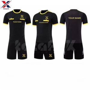 เสื้อฟุตบอล 7V7 น้ำหนักเบา ระบายอากาศดี คอวี แขนสั้น ปักชื่อผู้เล่น ปักชื่อทีม ผ้าโพลีเอสเตอร์ 100% แห้งเร็ว - Product Image 6