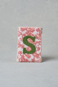 Monedero de Algodón con Diseño de Flores Bordadas y Cuentas, Ecológico, con Cierre, para Mujer, para Guardar Dinero, Tarjetas, Maquillaje, Regalo - Product Image 3