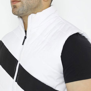 Nuevo Diseño, Chaleco Acolchado de Invierno para Hombre con Cuello Camisero, Chaleco Acolchado Ligero sin Mangas para Hombre - Product Image 6