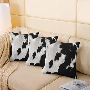 Funda de cojín cuadrada con estampado animal y cierre de cremallera, decoración moderna para el hogar, funda de almohada estampada lavable - Product Image 4