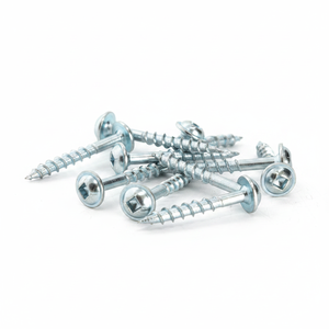 Vis à tête cylindrique en acier au carbone classe 4, zinguées, filetage grossier, métriques, pointe acérée, embout Phillips, marque PDC, modèle 8 - Product Image 4