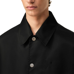 Chaqueta Técnica de Nylon para Hombre, con Botones a Presión, Repelente al Agua, Ligera, Informal, Estilo Coach, Fabricante OEM de Marca Privada - Product Image 5