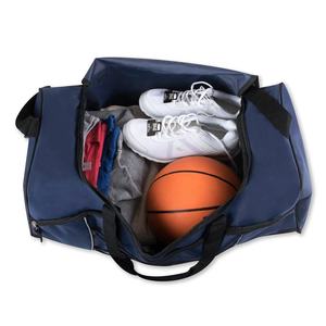 Sac de voyage de grande capacité, résistant à l'eau, en nylon, pour week-end, avec compartiment séparé pour chaussures et bandoulière - Product Image 2