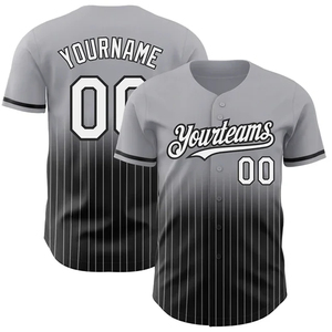 Custom Baseball Team Jersey Breathable Athletic Uniform <b>Short</b> <b>Sleeve</b> <b>Button</b> <b>Up</b> Baseball Sports Shirt - Product Image 1