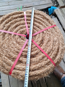 Corde en fibre de coco naturelle torsadée pour le jardinage et l'agriculture - Product Image 5