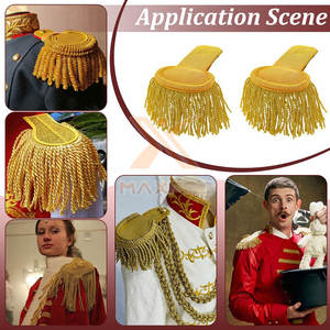 Epaulettes de Uniforme Ceremonial de Fabricación Pakistaní de Primera Calidad en Stock para la Venta - Product Image 4