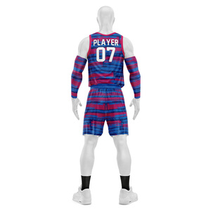 Conjunto de Uniforme de Baloncesto Personalizado para Hombre, Jersey Sublimado, Pantalones Cortos, Ropa Deportiva Transpirable de Secado Rápido, Proveedor de Ropa Deportiva al por Mayor OEM - Product Image 2